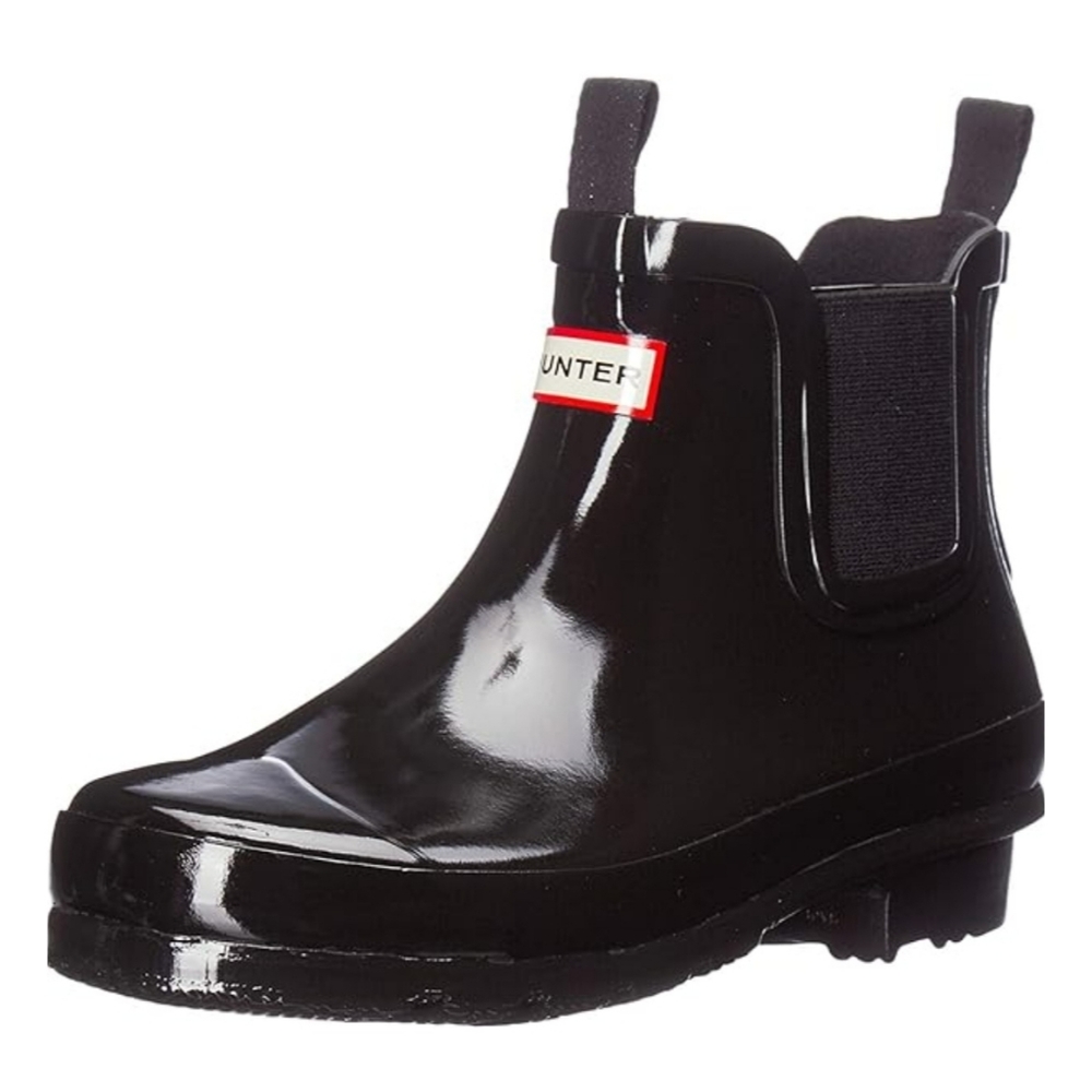 Hunter Big Kids Original Gloss Chelsea Boots 3B/4G - Picture 2 of 11
